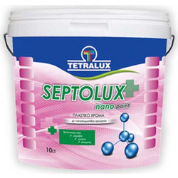 Tetralux Septolux Nano Αντιμουχλικό Πλαστικό Χρώμα Εσωτερικού Χώρου Λευκό 0.75lt