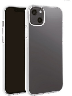 Vivanco Rock Solid Back Cover White Transparent (iPhone 13 mini)
