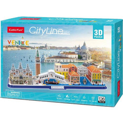 Puzzle CubicFun City Line Venice 3D 126 Κομμάτια
