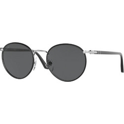 Persol PO2422SJ 1119/B1 Ανδρικά Γυαλιά Ηλίου Στρογγυλά Μεταλλικά Ασημί με Γκρι Polarized Φακό