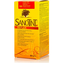 Sanotint Reflex 53 Καστανό Ανοιχτό Φυτική Ημιμόνιμη Βαφή Μαλλιών Χωρίς Αμμωνία 80ml
