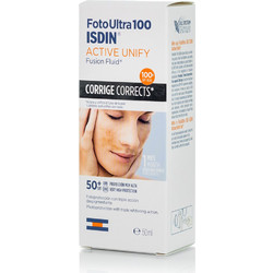 Isdin Active Unify Fusion Fluid Αντηλιακή Κρέμα Προσώπου Κατά των Πανάδων SPF50 50ml
