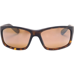 Maui Jim H766-10MF Ανδρικά Γυαλιά Ηλίου Ορθογώνια Κοκάλινα Ταρταρούγα με Καφέ Καθρέπτη Φακό