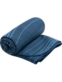 Sea To Summit Drylite Πετσέτα Θαλάσσης Microfiber Navy Μπλε 75x150cm