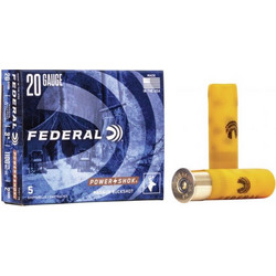 Federal Premium Power Shok 1 Φυσίγγια Δράμια 20Cal 18βολα 5τμχ