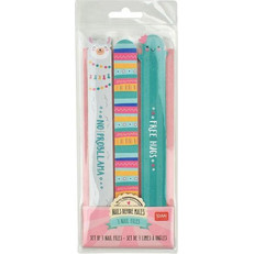 LEGAMI ΛΙΜΕΣ ΝΥΧΙΩΝ NAILS BEFORE MALES - SET OF 3 NAIL FILES - BE WILD