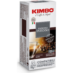 Kimbo Κάψουλες Espresso Intenso Συμβατές με Μηχανή Nespresso 10τμχ