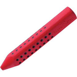 Γόμα Faber Castell Grip Τριγωνική Kόκκινη