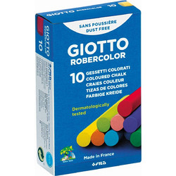 Κιμωλίες Giotto Πολύχρωμες σε Κουτί 10 τεμάχια