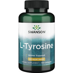 Swanson L-Tyrosine 500mg 100 Κάψουλες