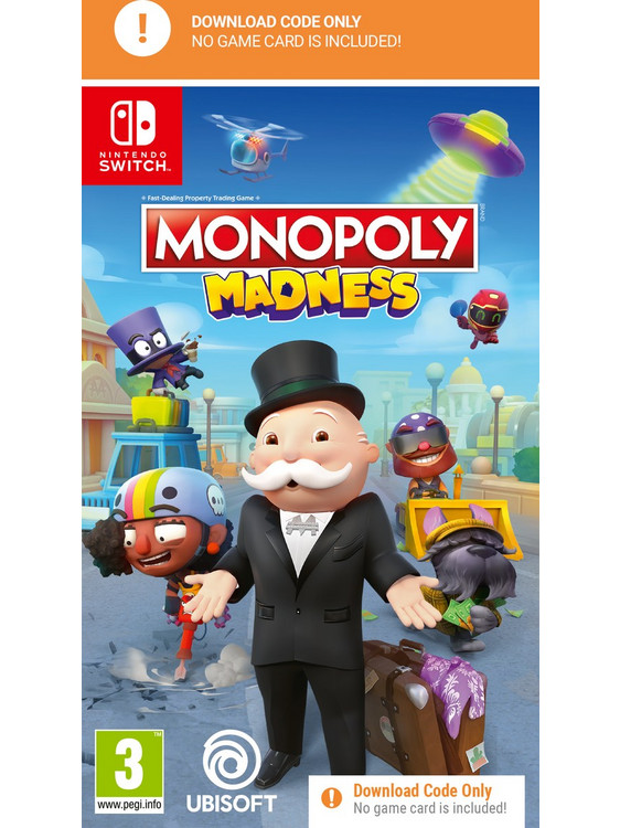 Monopoly Madness Key Nintendo Switch
