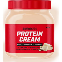 BIOTECH USA Protein Cream 400gr - White chocolate