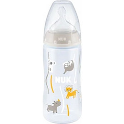 Nuk First Choice+ Πλαστικό Μπιμπερό με Θηλή Σιλικόνης κατά των Κολικών 6-18m Stars 300ml