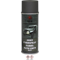 MFH Army Spray Paint 400ml - Nato Green Mat