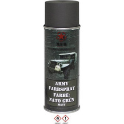 MFH Army Spray Paint 400ml - Nato Green Mat