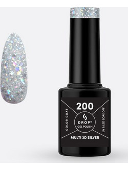 Drop Gel Polish 200 Glitter Ημιμόνιμο Βερνίκι Νυχιών 5ml