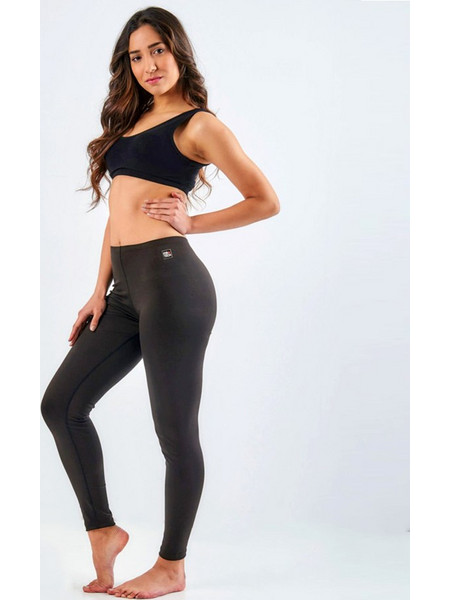 Unisex Κολάν 4/4 Μαύρο Χρώμα FIRTECH 91553