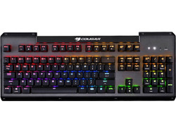 Cougar Ultimus Μηχανικό Gaming Πληκτρολόγιο με Cougar Red Διακόπτες RGB Black