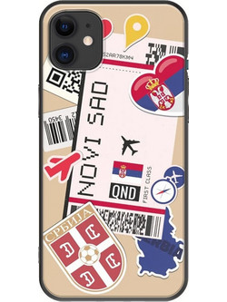 Θήκη Ticket To Novi Sad iPhone 11 Black TPU (Μαύρη Σιλικόνη)
