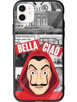 Θήκη La Casa De Papel iPhone 12 mini Groove TPU (Tempered Glass και TPU)