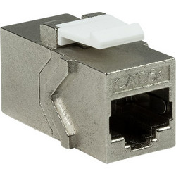 LogiLink Keystone Module Coupler STP RJ45 Cat.6a Silver NK4017
