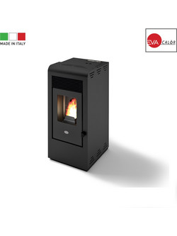 Eva Calor Rita 9 Black Σόμπα Pellet