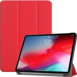 Θήκη iPad Trifold Smart View και πίσω TPU για iPad Pro 2020 11" - κόκκινο