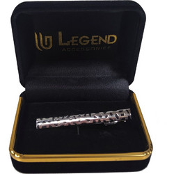 Legend - LGTC-Τ09 - Tie Clip - Silver - Αξεσουάρ Κλιπ Γραβάτας - gray melange
