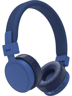 Hama Freedom Lit Ασύρματα Bluetooth Ακουστικά On Ear Μπλε