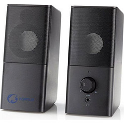 Nedis GSPR10020 Ηχεία Υπολογιστή 2.0 18W Black