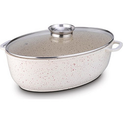 Nava Terrestrial Γάστρα Αλουμινίου Οβάλ 38x25cm