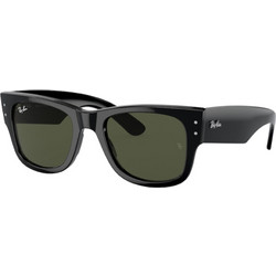 Ray-Ban RB0840S 901/31 Ανδρικά Γυαλιά Ηλίου Τετράγωνα Κοκάλινα Μαύρα με Μαύρο Polarized Φακό