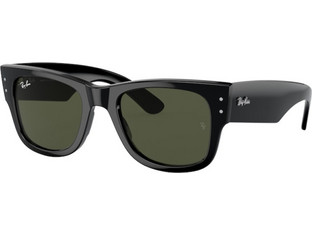 Ray-Ban RB0840S 901/31 Ανδρικά Γυαλιά Ηλίου Τετράγωνα Κοκάλινα Μαύρα με Μαύρο Polarized Φακό