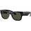 Ray-Ban RB0840S 901/31 Ανδρικά Γυαλιά Ηλίου Τετράγωνα Κοκάλινα Μαύρα με Μαύρο Polarized Φακό