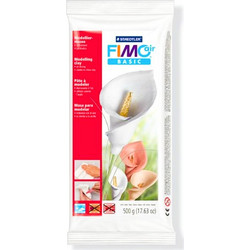 Staedtler Πηλός Λευκος Fimo Basic 500gr