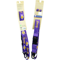 NBA ΜΠΡΕΛΟΚ LONG LANYARD 558-51516-LAKERS Μωβ