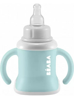 Beaba Evolutive Εκπαιδευτικό Ποτηράκι 3 in 1 Αiry Green 150ml