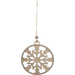 Στολίδι Χριστουγεννιάτικο (Φ9.5) A-S Round Snowflake 184303