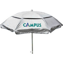 Campus Ομπρέλα Θαλάσσης με UV Προστασία Ασημί Lime 2m 371-0919