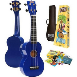 Mahalo Learn 2 Play Pack Rainbow Soprano Blue