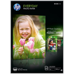 Φωτογραφικό Χαρτί HEWLETT PACKARD A4 Glossy 200g/m 100 Φύλλα (Q2510A)