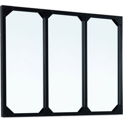 Μεταλλικός Ορθογώνιος Καθρέπτης 80 x 2.5 x 60 cm Idomya 30042372