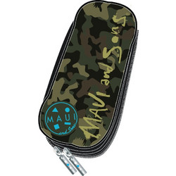 Back Me UP Maui Shark Camouflaze Κασετίνα με 2 Θήκες Χακί 339-45141