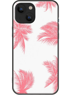 Θήκη Palms iPhone 13 Black TPU (Μαύρη Σιλικόνη)