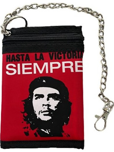 Πορτοφόλι με αλυσίδα ''HASTA LA VICTORIA SIEMPRE'' (Red color)