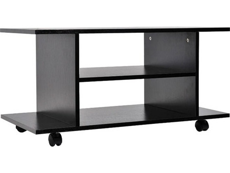 Τροχήλατο Ξύλινο Έπιπλο Τηλεόρασης 80 x 40 x 40 cm HOMCOM 02-0610