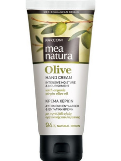 Farcom Mea Natura Olive Intensive Moisture & Nourishment Ενυδατική & Αναπλαστική Κρέμα Χεριών 100ml