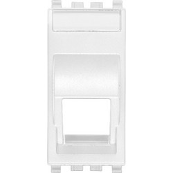 Αντάπτορας RJ45 Πλαγίας Λευκό Eikon