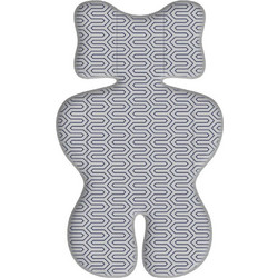 Greco Strom 3D Fiber Στρώμα Καροτσιού Maze Mesh Grey