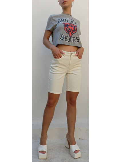 Noisy may 27019538 t-shirt cropped γκρι